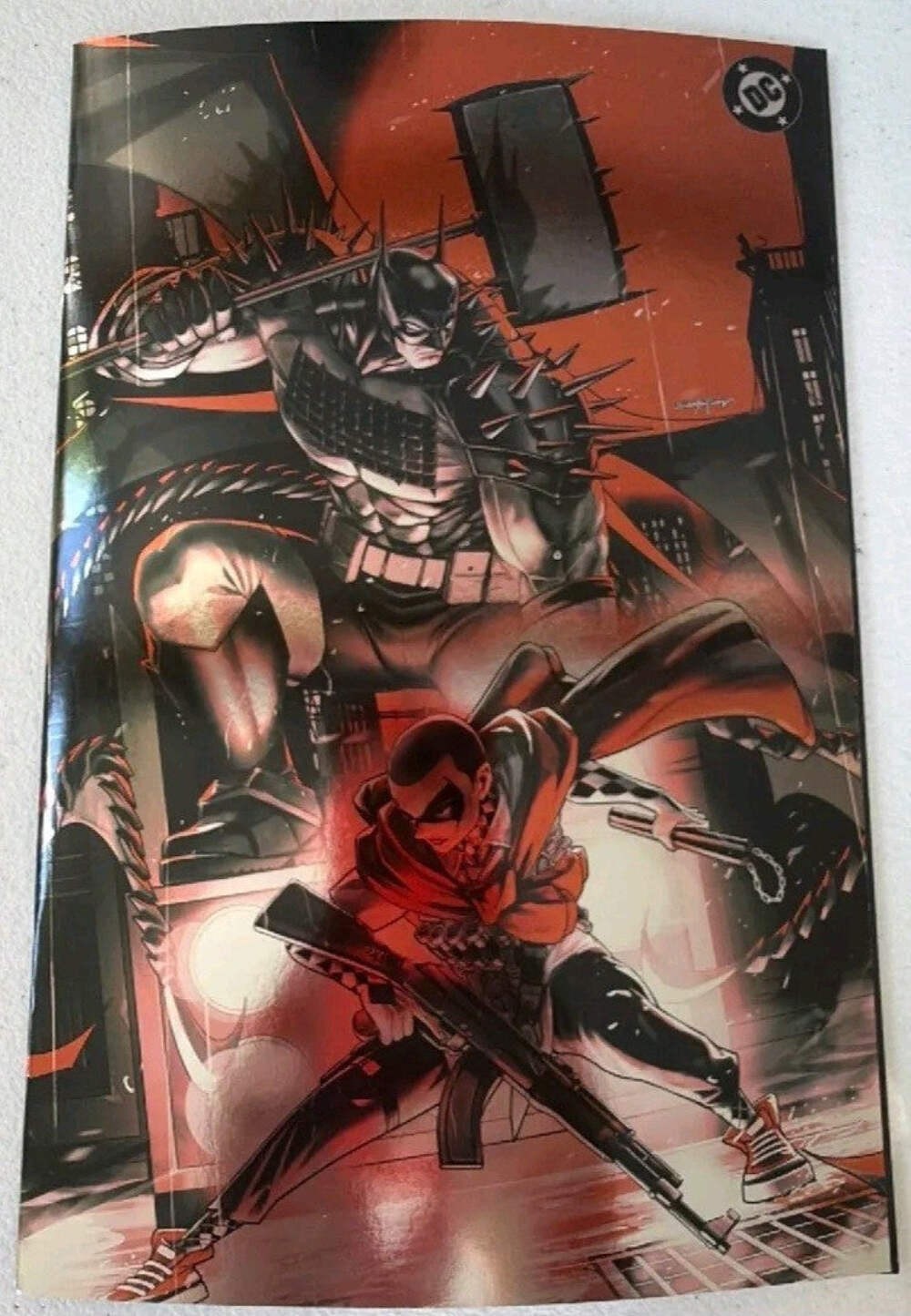 Absolute Batman #22 Santa Fung Virgin Signed By Snyder With COA PreSale 7/21