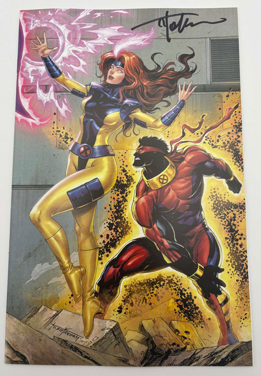 [Signed by Tyler Kirkham] X-Men #9 Unknown Comics Tyler Kirkham Exclusive Virgi