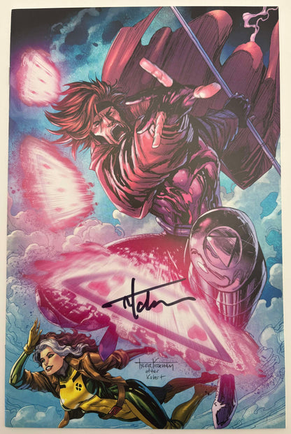 [Signed by Tyler Kirkham] UNCANNY X-MEN #266 FACSIMILE EDITION UNKNOWN COMICS T