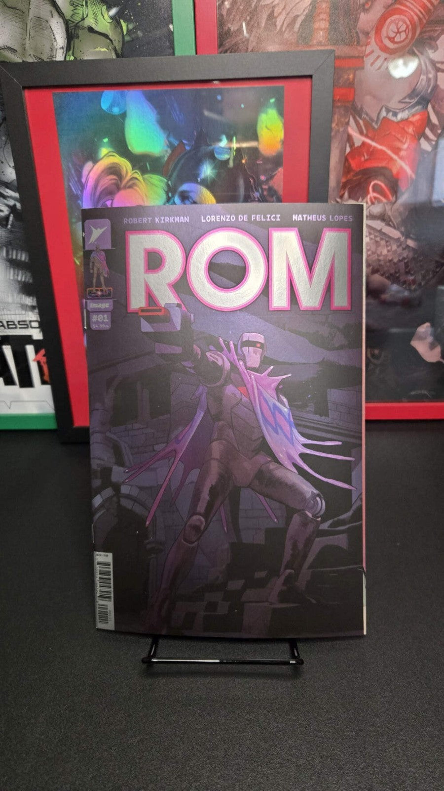 ROM #1 Secret Foil Variant NM Image 2026 Energon Universe (MASK Blind Bag #1)