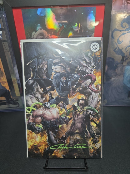 Absolute Batman #19 Clayton Crain Full Art Virgin Signed Exclusive