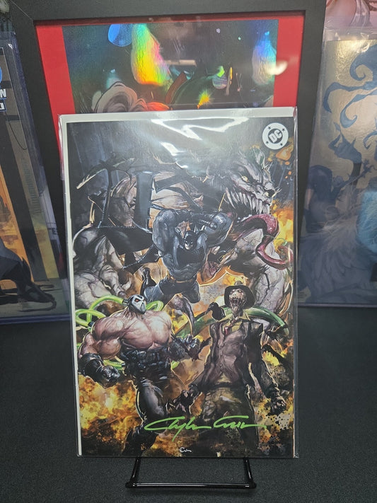 Absolute Batman #19 Clayton Crain Full Art Virgin Signed Exclusive