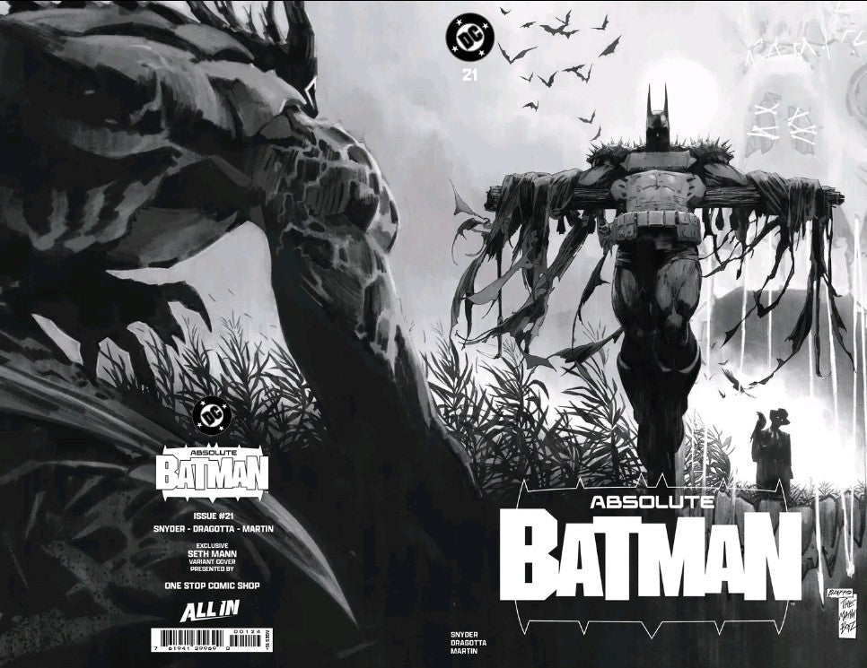 PRESALE ABSOLUTE BATMAN #21 SETH MANN  SILVER SCREEN WRAPAROUND DC COMICS