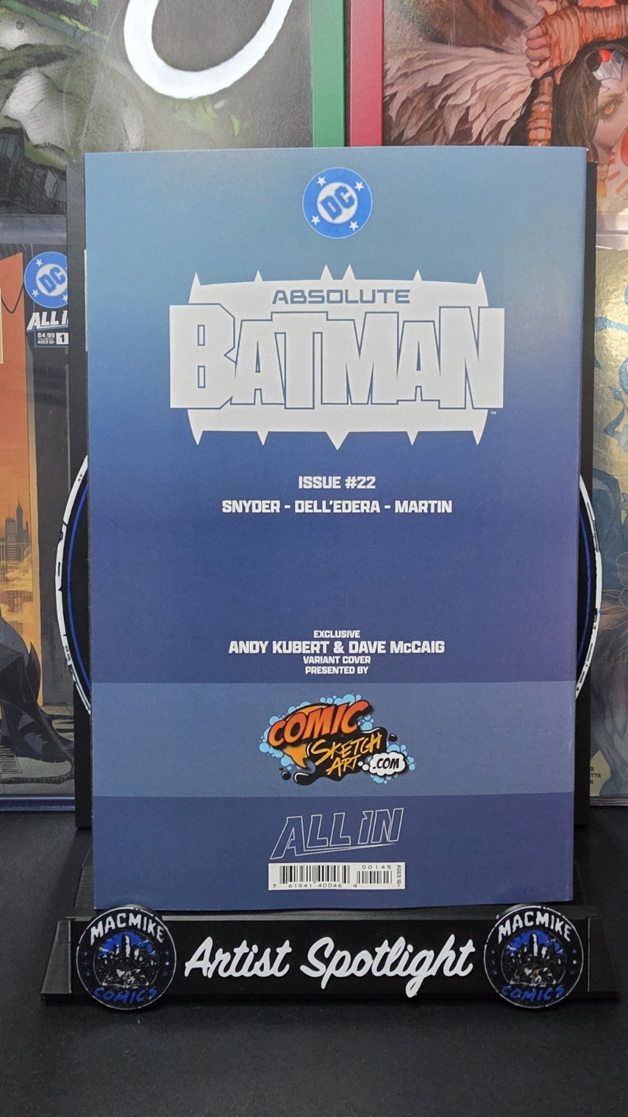 Andy Kubert Signed Absolute Batman #22