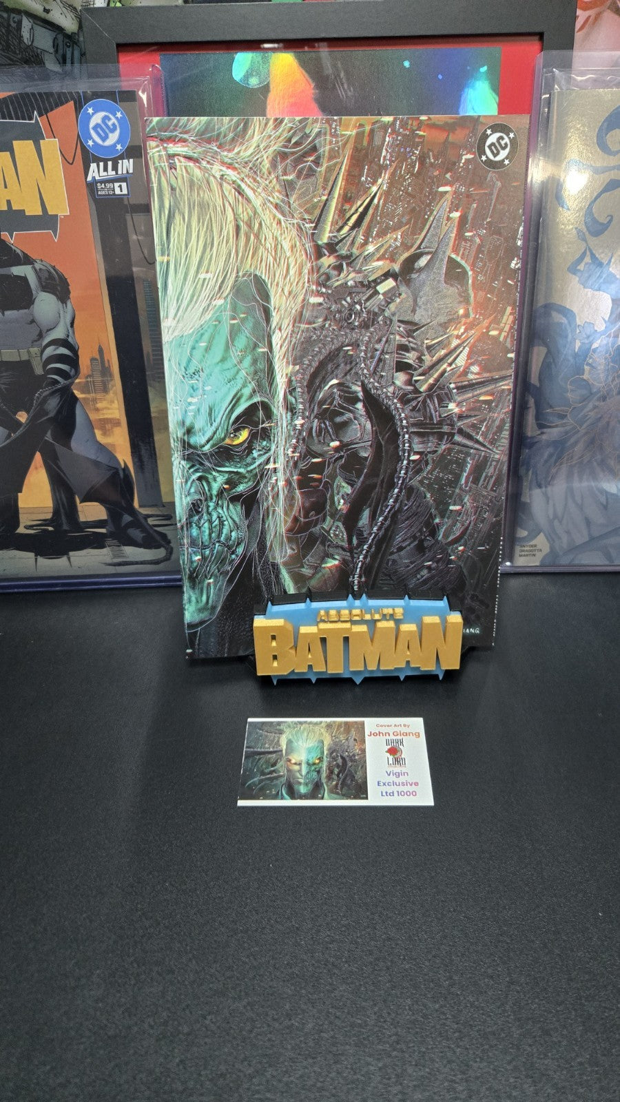 VIRGINWRAPAROUND Glow Absolute Batman#21 By John LTD 1000