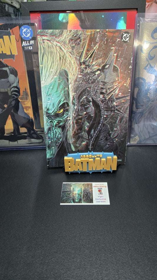 VIRGINWRAPAROUND Glow Absolute Batman#21 By John LTD 1000