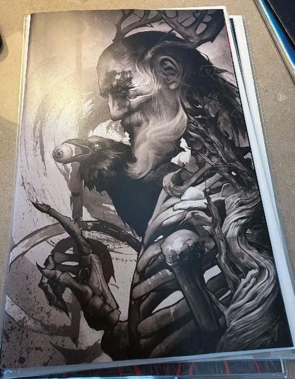 Odin # 1 Trinity Scott's SDCC Exclusive By Quintana Signed James Tynion