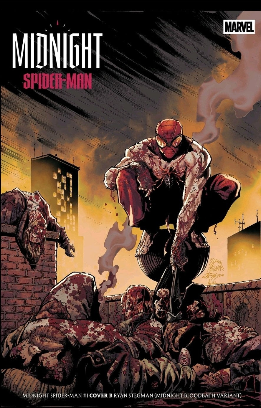 PRESALE Midnight Spider-Man #1 Ryan Stegman Bloodbath Variant 10/7/26
