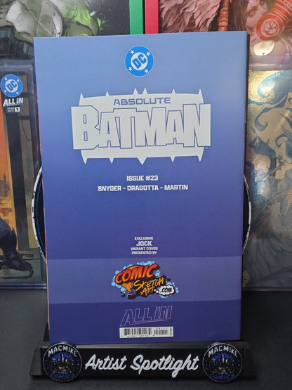 Absolute Batman #23 Jock Trade Dress