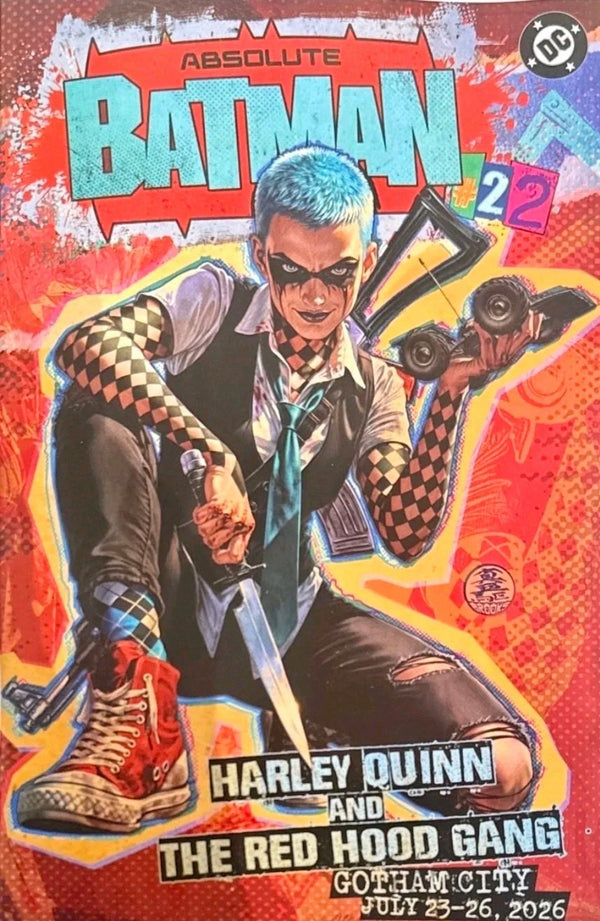 Absolute Batman #22 Signed by Mark brooks with COA SDCC Exclusive