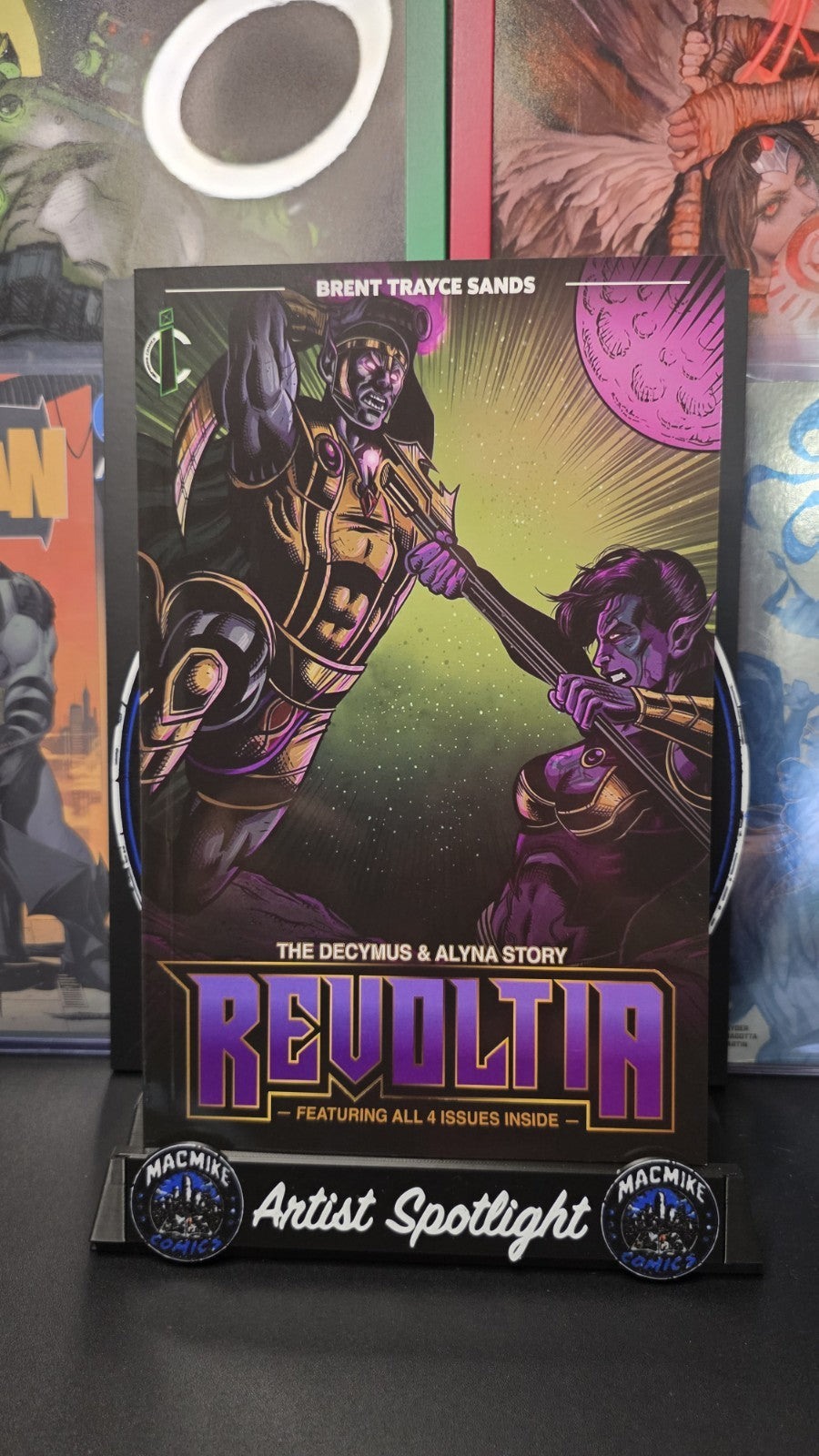 Revoltia The Decymus Alyna Story Graphic Novel All 4 Issues Collected Impound...