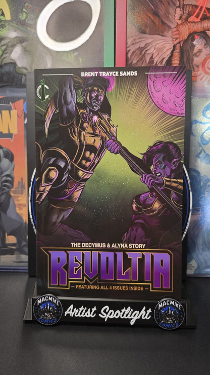 Revoltia The Decymus Alyna Story Graphic Novel All 4 Issues Collected Impound...