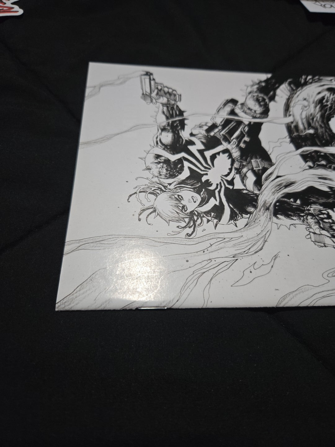 Venom 29 Marvel Comics Tyler Kirkham VIRGIN B&W Sketch Variant Agent Venom NM