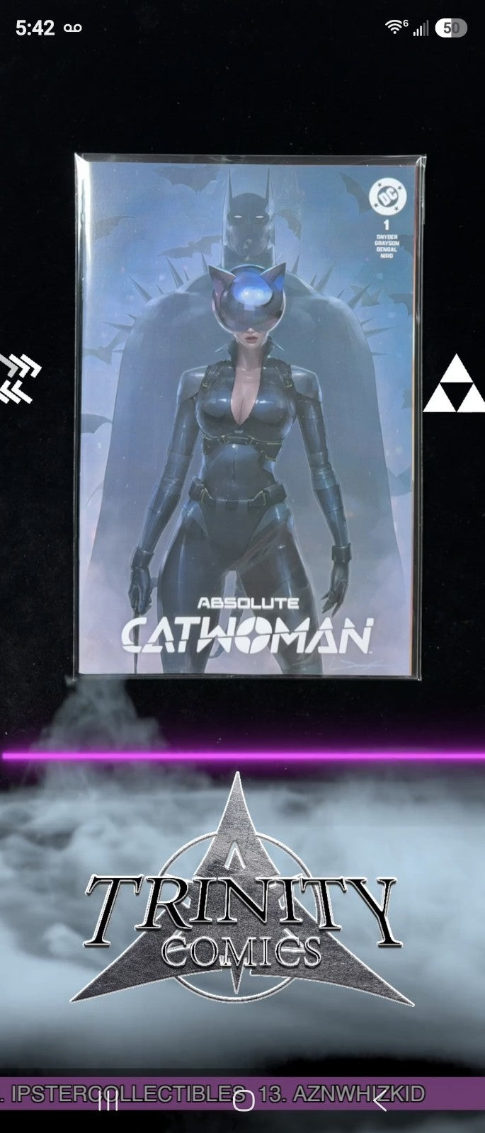 Absolute Catwoman #1 Trinity Fanexpo Canada Exclusive By Jeehyung Lee LTD 800...