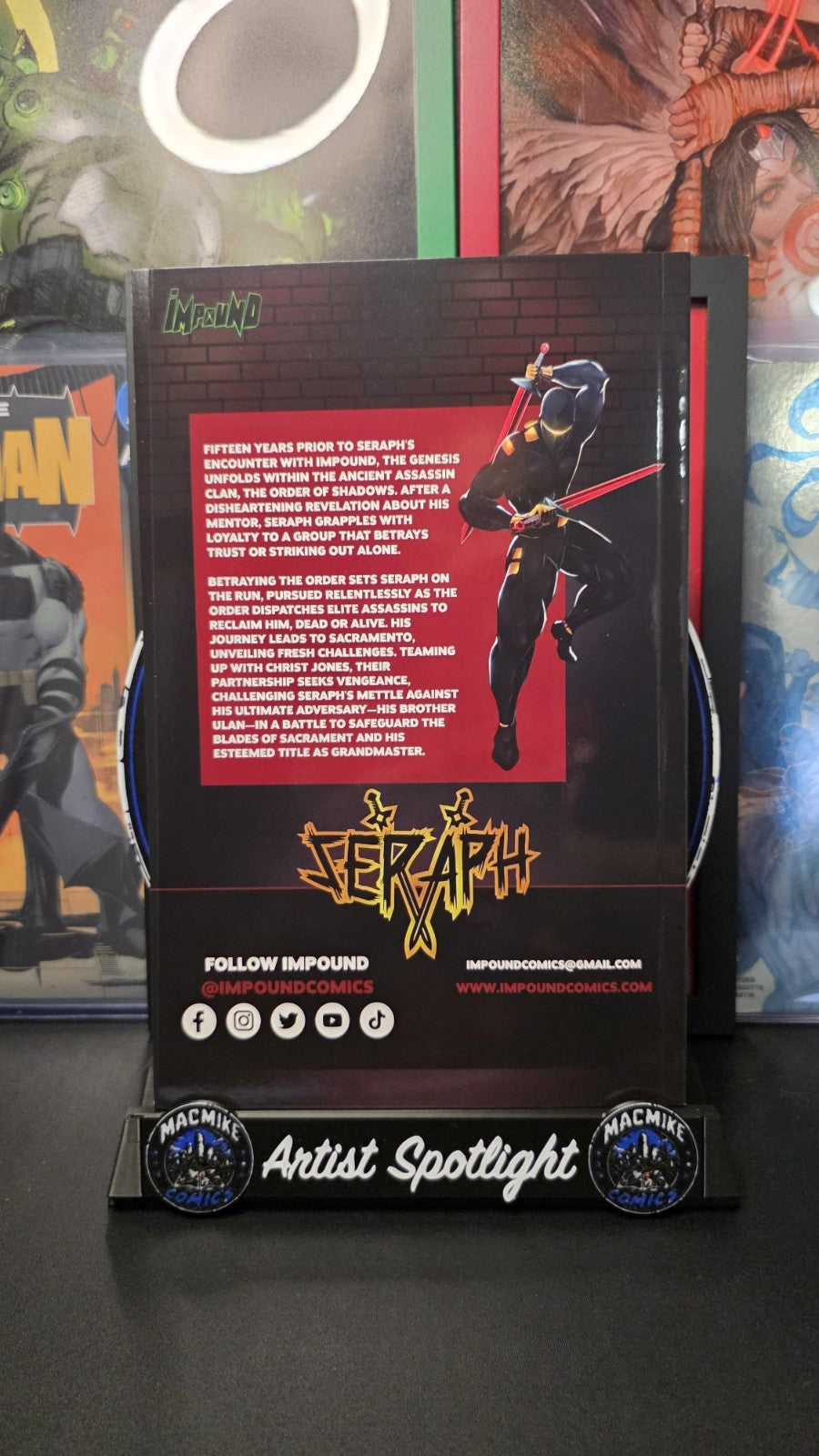 Seraph Trilogy Impound Comics
