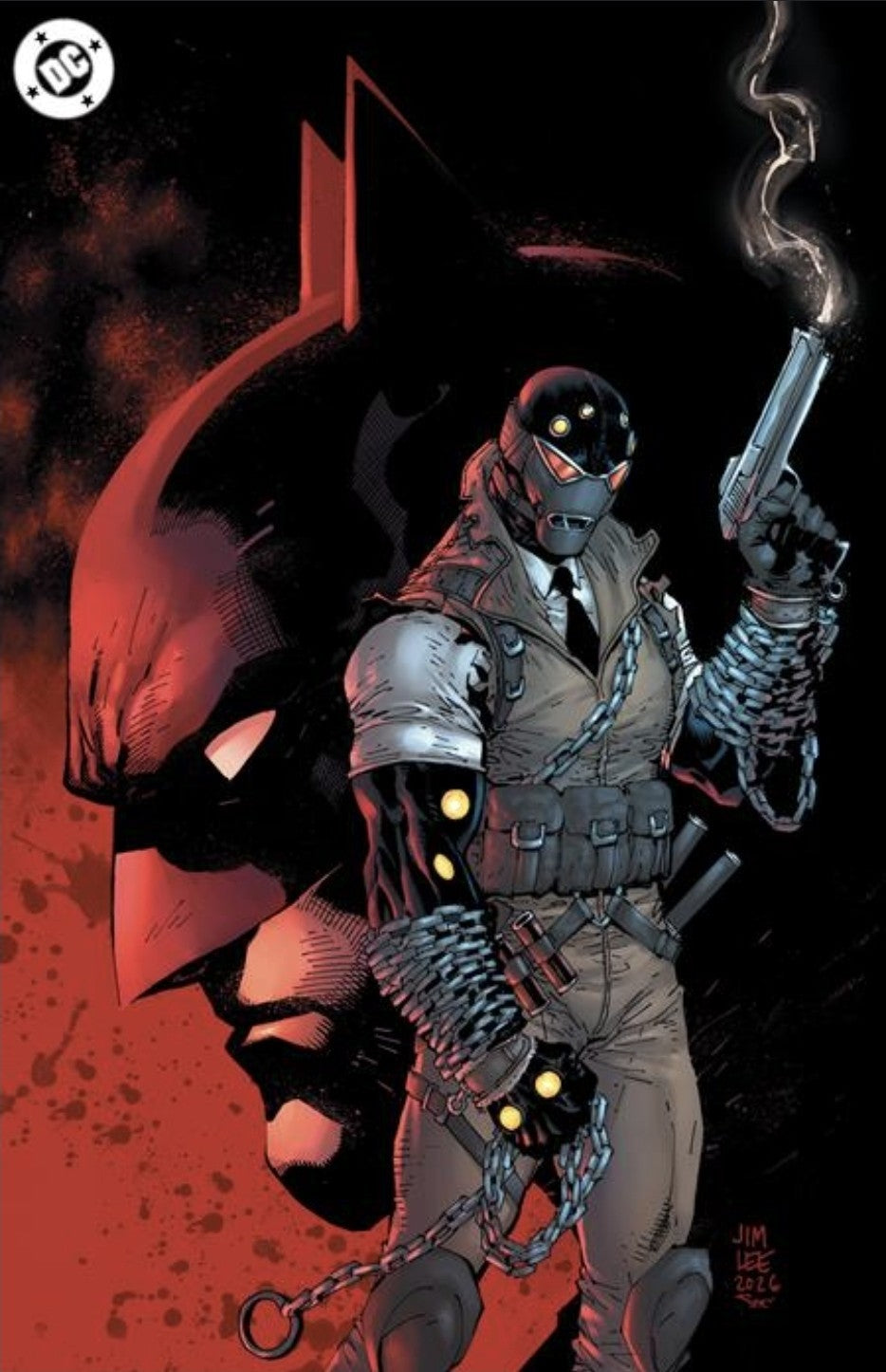 PRESALE Batman #14 Jim Lee Building Bad Foil Variant Cover K DC