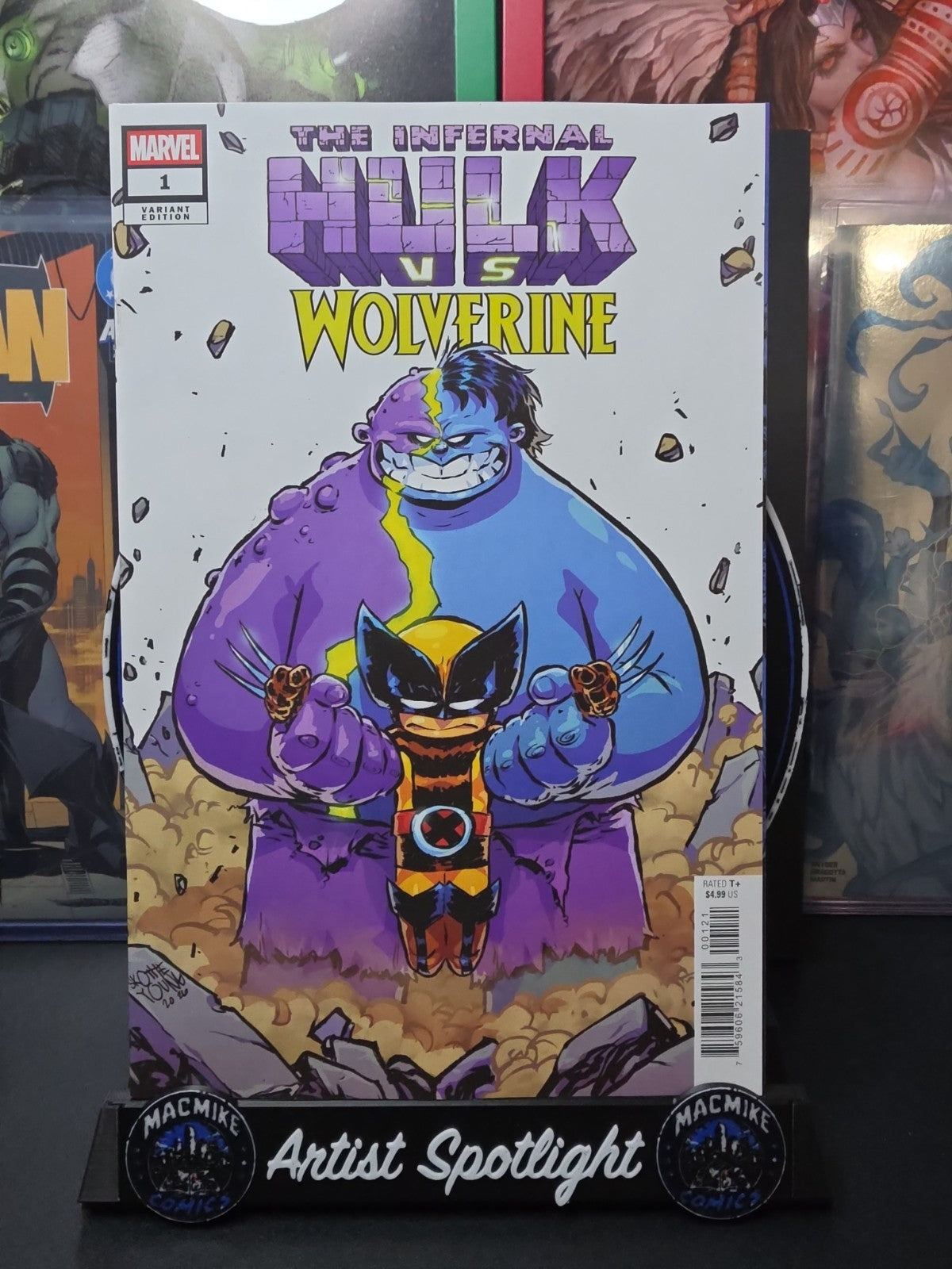 INFERNAL HULK VS. WOLVERINE #1 SKOTTIE YOUNG VARIANT 9/23
