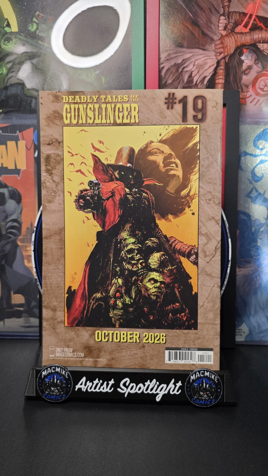 Deadly Tales of the Gunslinger #18 Cover B Black & White 9/9/26