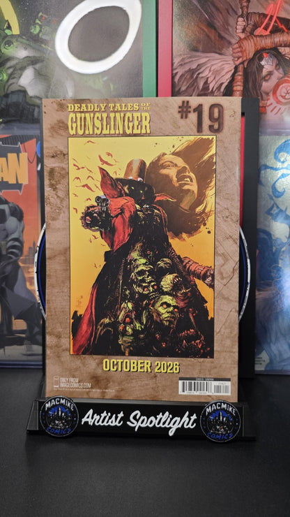 Deadly Tales of the Gunslinger #18 Cover B Black & White 9/9/26
