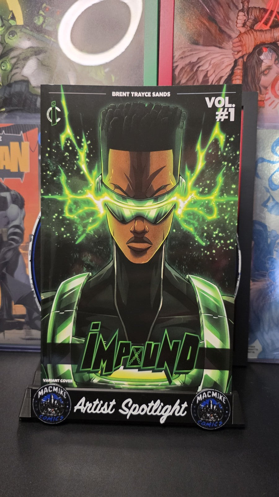 IMPOUND VOL. 1: THE ORIGIN OF IMPOUND IMPOUND COMICS BY BRENT SANDS PAPERBACK