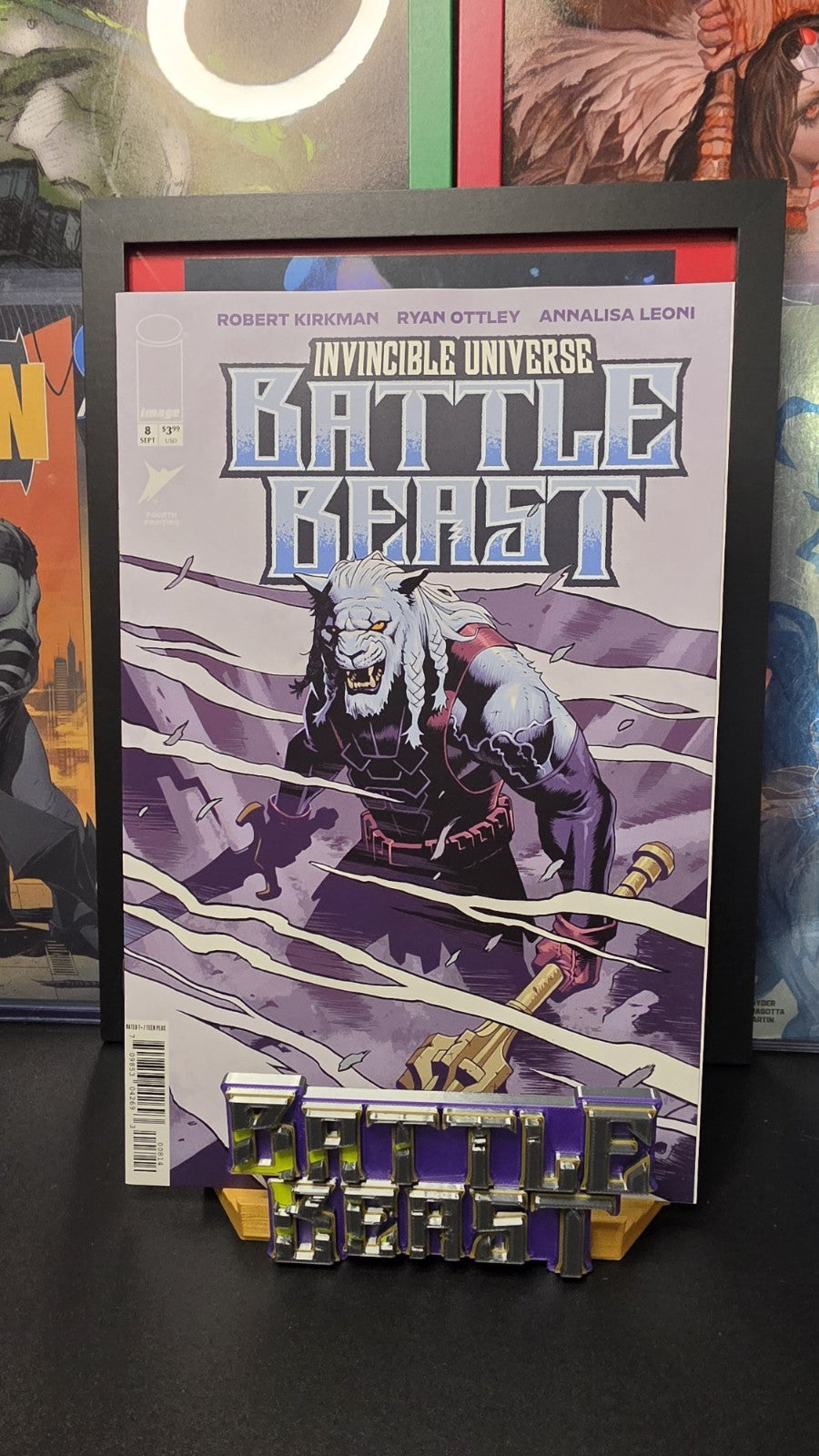 Invincible Universe Battle Beast #8 Fourth Printing