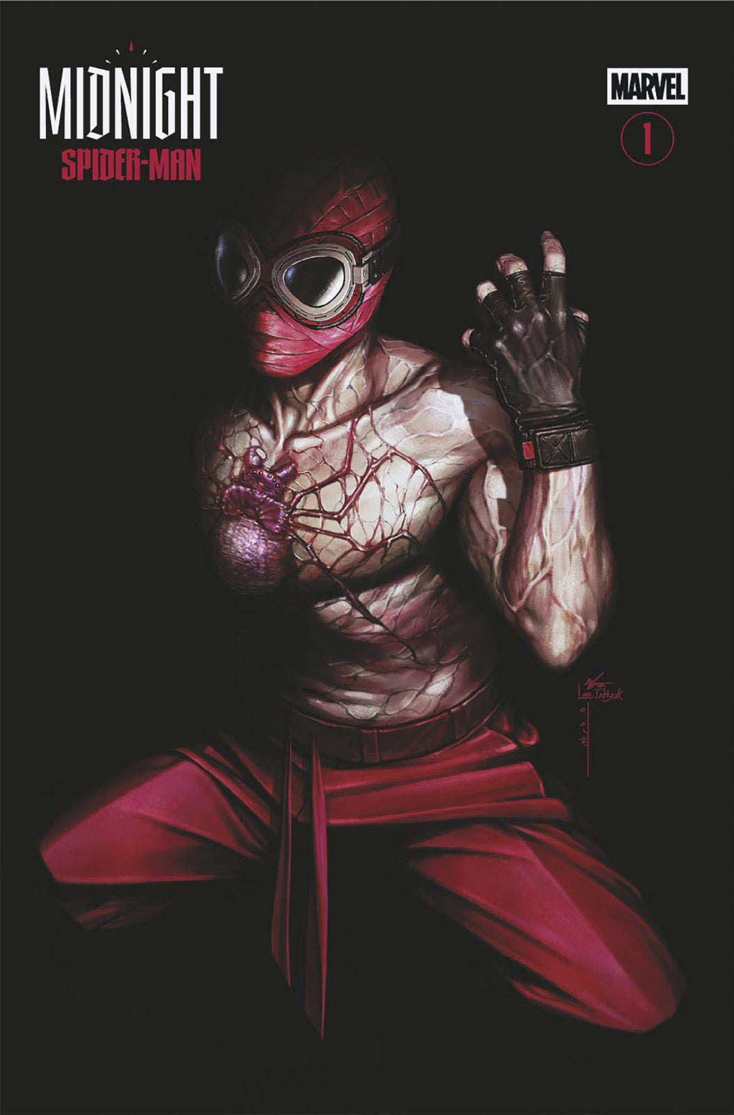 PRESALE Midnight Spider-Man #1 InHyuk Lee Variant Marvel Comics 2026