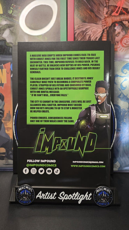 Impound #6 Special Edition Variant Cover Denys Cowan Indie Key Impound Comics
