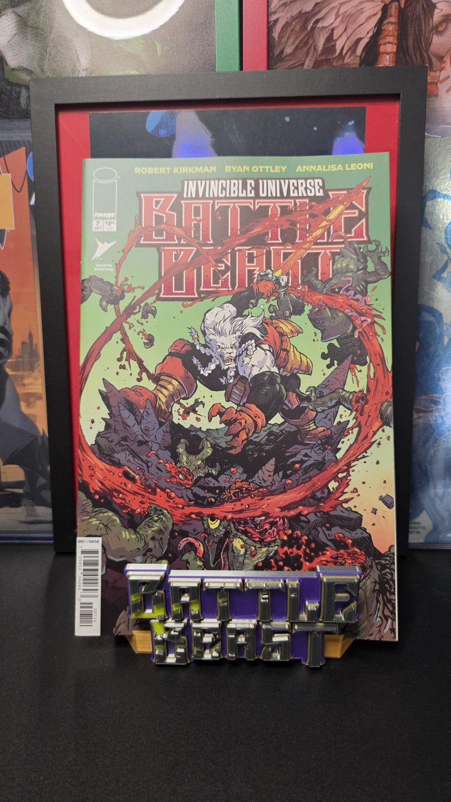 Invincible Universe Battle Beast #7 Fourth Printing Image Comics