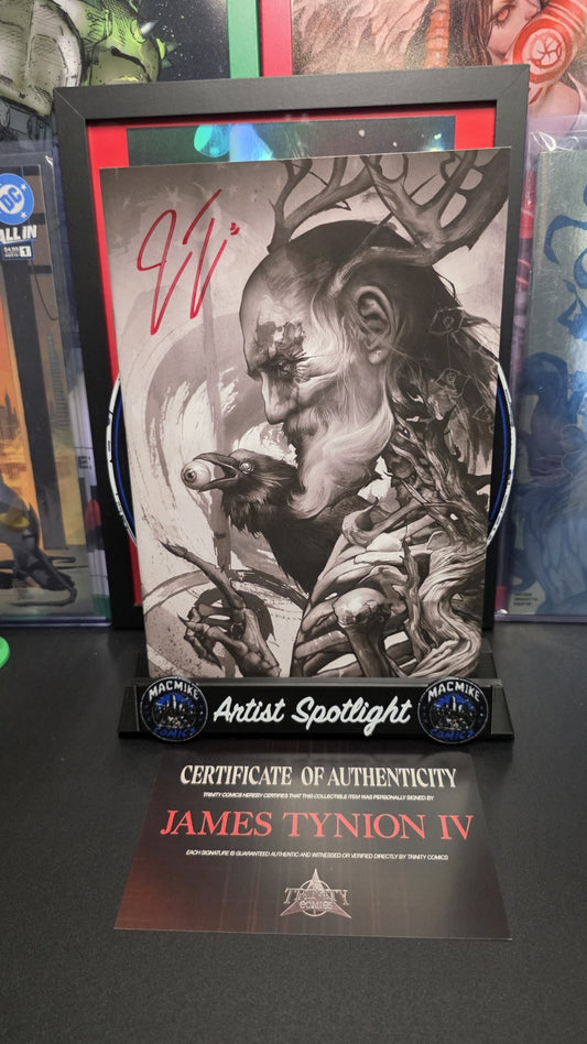 Odin # 1 Trinity Scott's SDCC Exclusive By Quintana Signed James Tynion