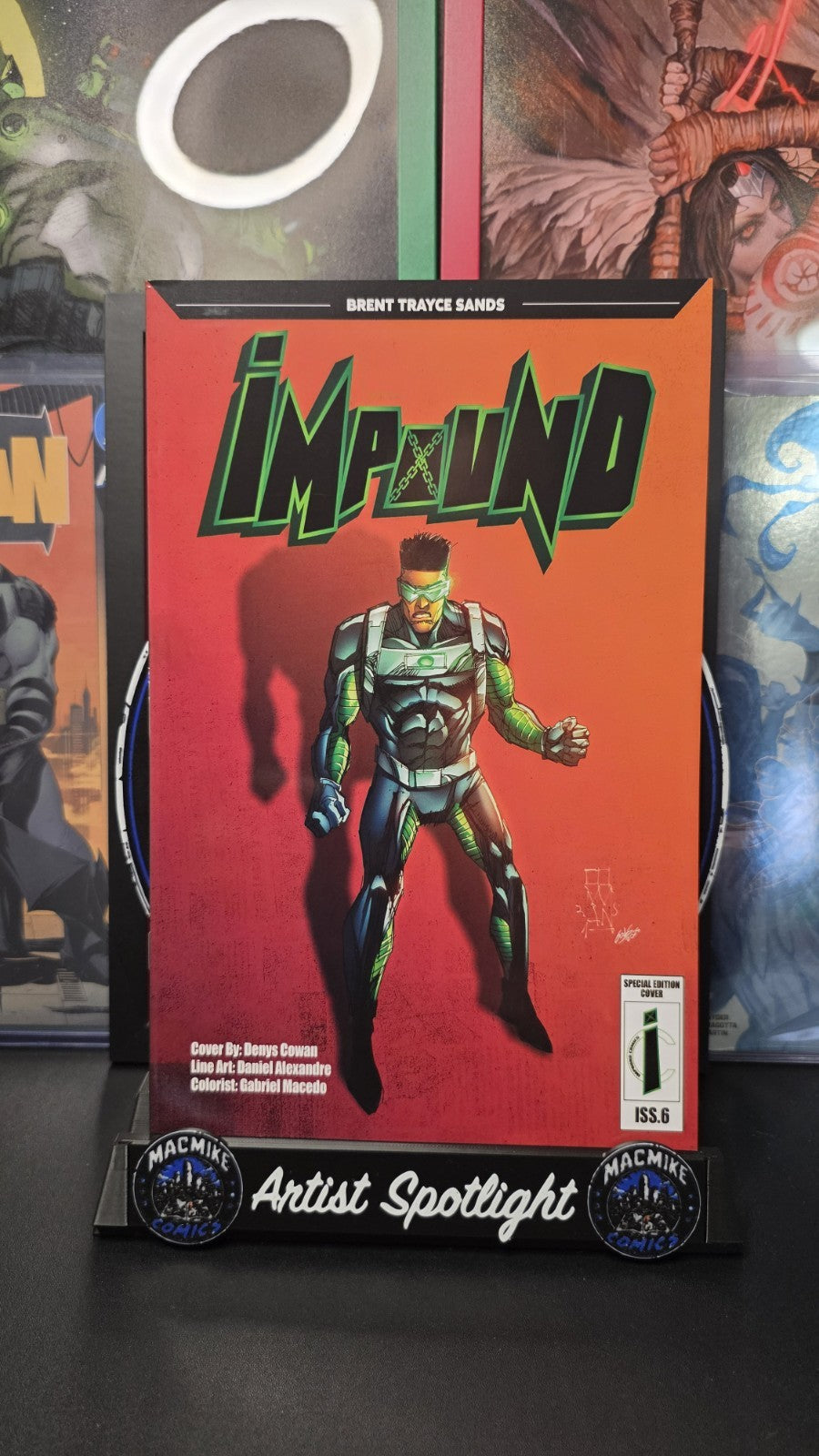 Impound #6 Special Edition Variant Cover Denys Cowan Indie Key Impound Comics