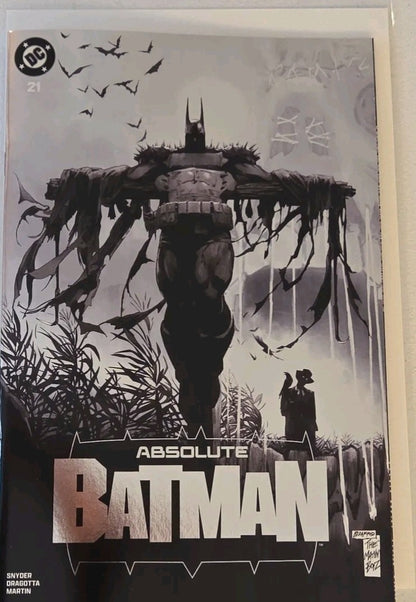 PRESALE ABSOLUTE BATMAN #21 SETH MANN  SILVER SCREEN WRAPAROUND DC COMICS