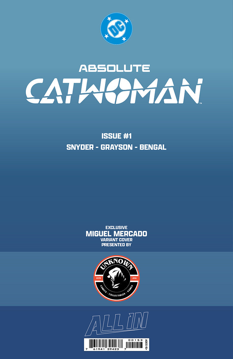 [FOIL] ABSOLUTE CATWOMAN #1 (OF 6) MIGUEL MERCADO EXCLUSIVE VIRGIN VAR (06/10/2