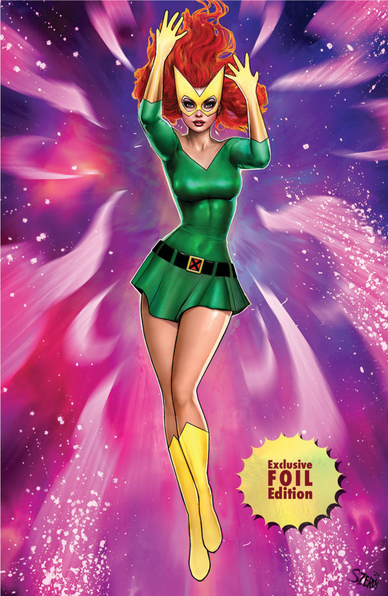 [Signed by Nathan Szerdy] [FOIL] PHOENIX #1 UNKNOWN COMICS NATHAN SZERDY MARVEL
