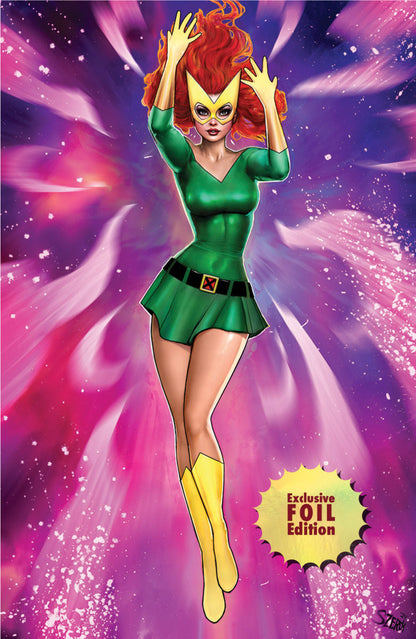 [Signed by Nathan Szerdy] [FOIL] PHOENIX #1 UNKNOWN COMICS NATHAN SZERDY MARVEL