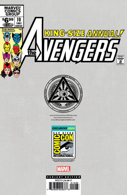 [Foil] Avengers Annual #10 Unknown Comics David Nakayama Exclusive Var Facsimil