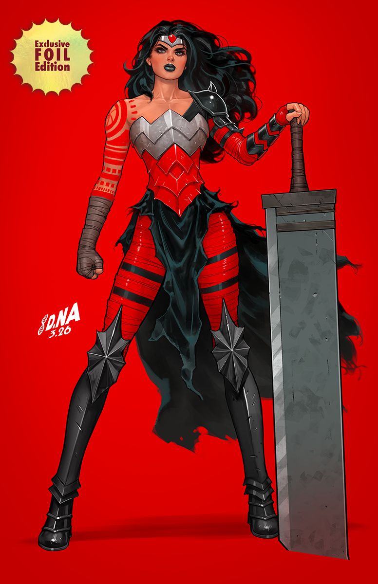 [FOIL] ABSOLUTE WONDER WOMAN #19 DAVID NAKAYAMA EXCLUSIVE VIRGIN VAR (04/22/202