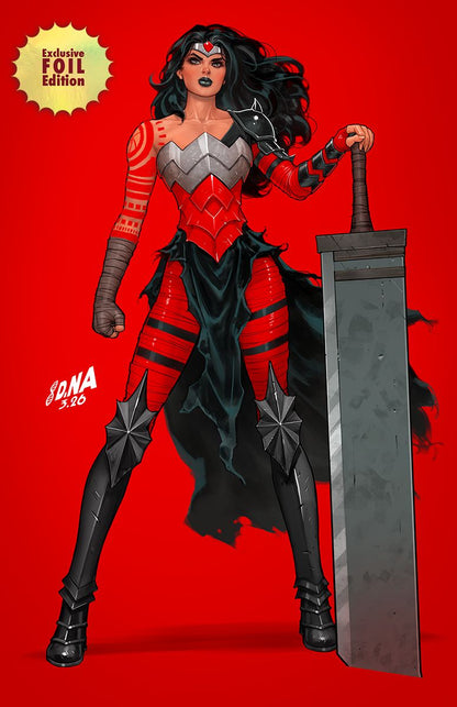 [FOIL] ABSOLUTE WONDER WOMAN #19 DAVID NAKAYAMA EXCLUSIVE VIRGIN VAR (04/22/202