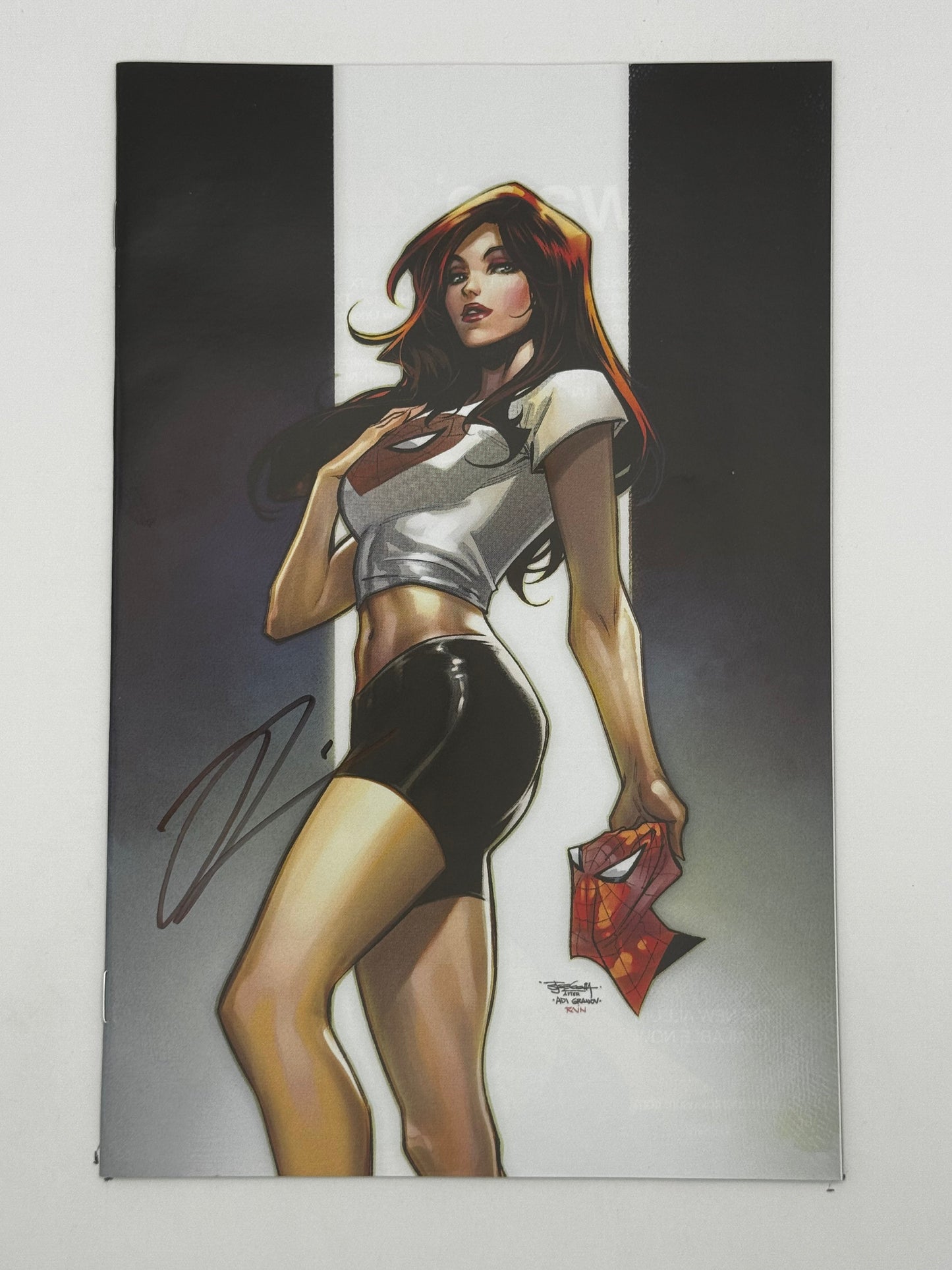 [Signed by Hickman] Ultimate Spider-Man #6 Virgin Unknown Comics Segovia Exclus