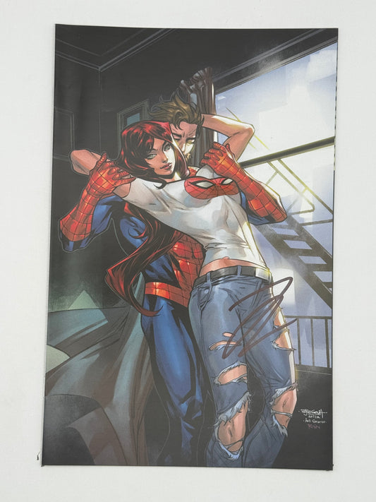 [Signed by Hickman] Ultimate Spider-Man #5 Virgin Unknown Comics Segovia Exclus