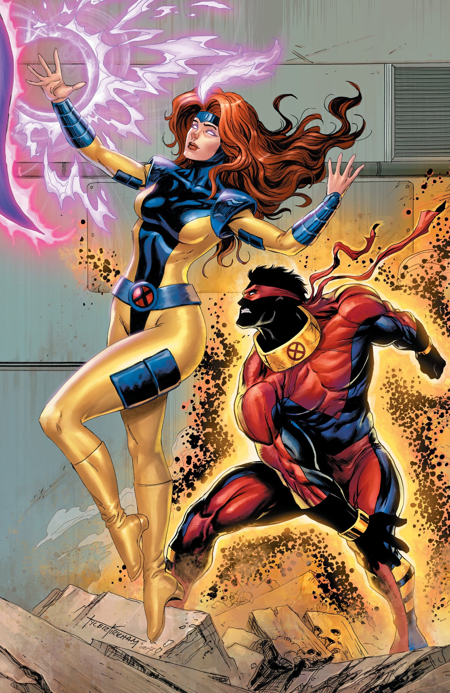 [Signed by Tyler Kirkham] X-Men #9 Unknown Comics Tyler Kirkham Exclusive Virgi