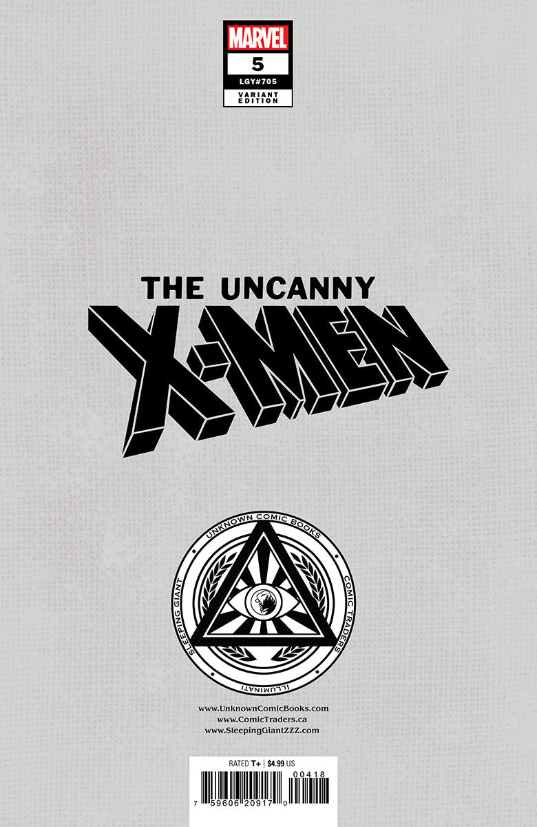 [Signed by Tyler Kirkham] UNCANNY X-MEN #5 Kirkham Unknown Tyler Kirkham Exclus