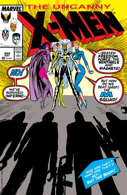 [Foil] Uncanny X-Men #244 Facsimile Unknown Comics Marc Silvestri Exclusive Var