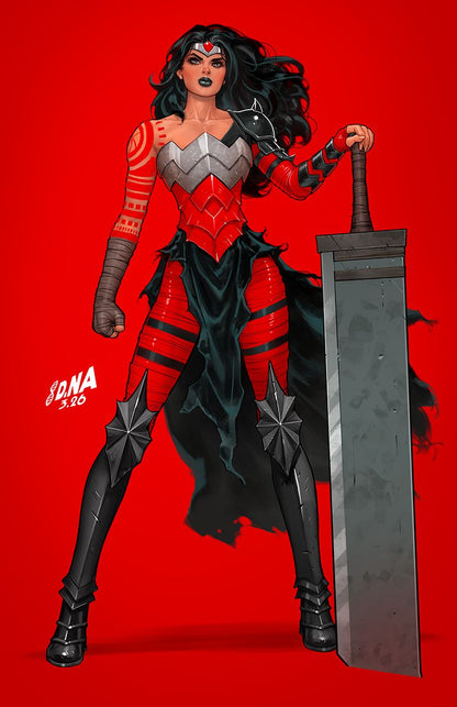 [FOIL] ABSOLUTE WONDER WOMAN #19 DAVID NAKAYAMA EXCLUSIVE VIRGIN VAR (04/22/202