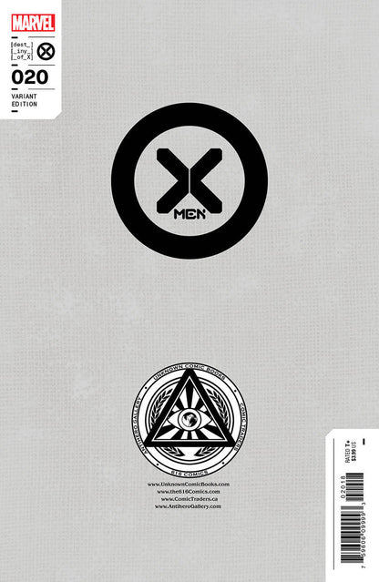 [Signed by Nathan Szerdy] X-MEN #20 UNKNOWN COMICS MEGACON EXCLUSIVE VIRGIN VAR
