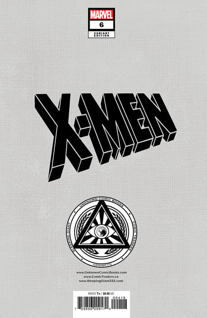 [Signed by Tyler Kirkham] X-MEN #6 Tyler Kirkham | Unknown Connecting Cover Exc