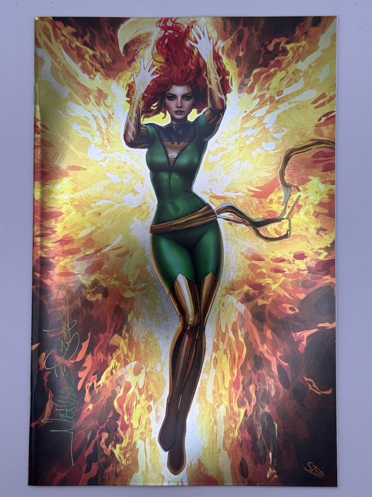 [Signed by Nathan Szerdy] [FOIL] PHOENIX #1 UNKNOWN COMICS NATHAN SZERDY VIRGIN