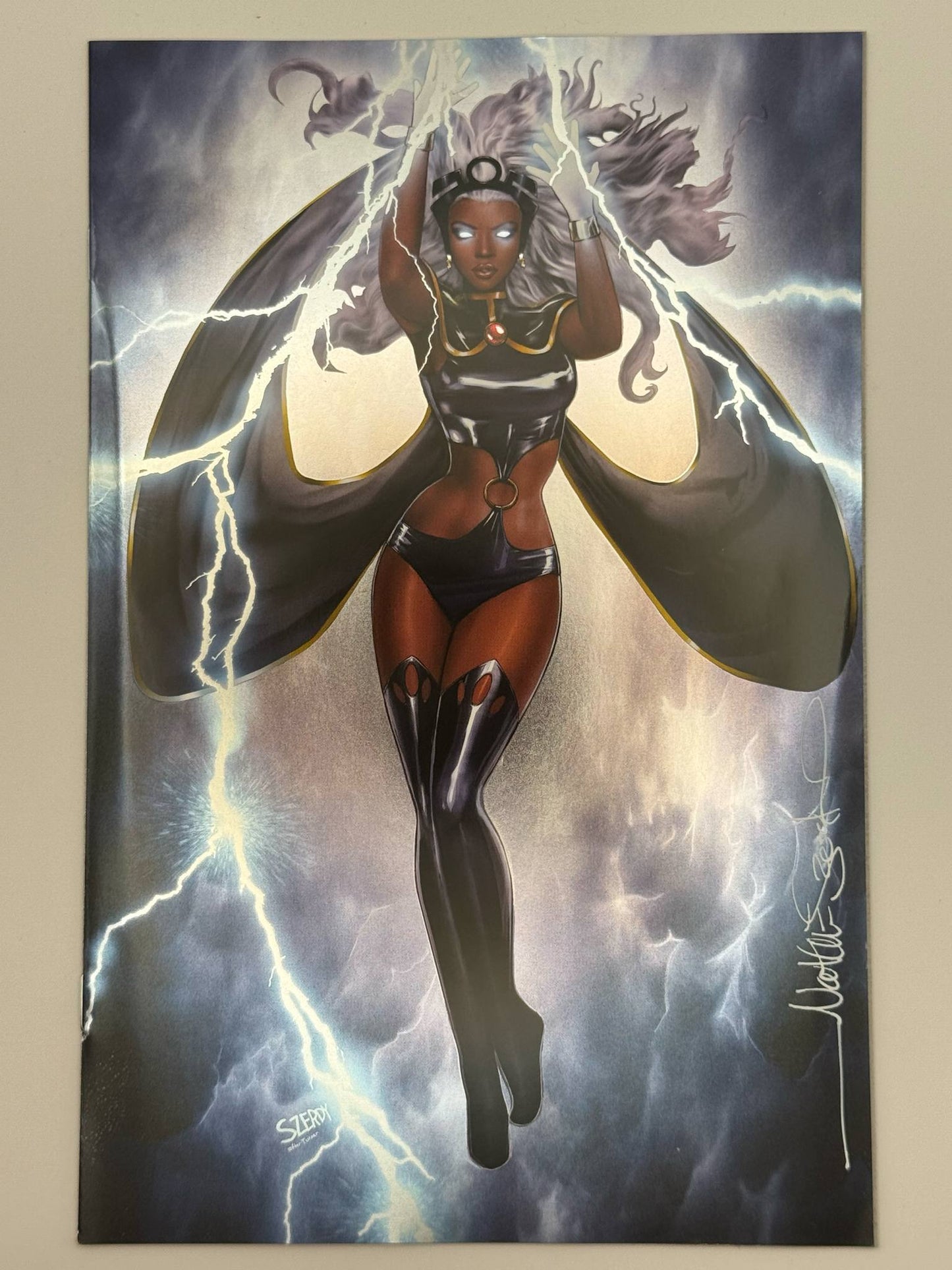 [Signed by Nathan Szerdy] [FOIL] STORM #2 UNKNOWN COMICS NATHAN SZERDY EXCLUSIV
