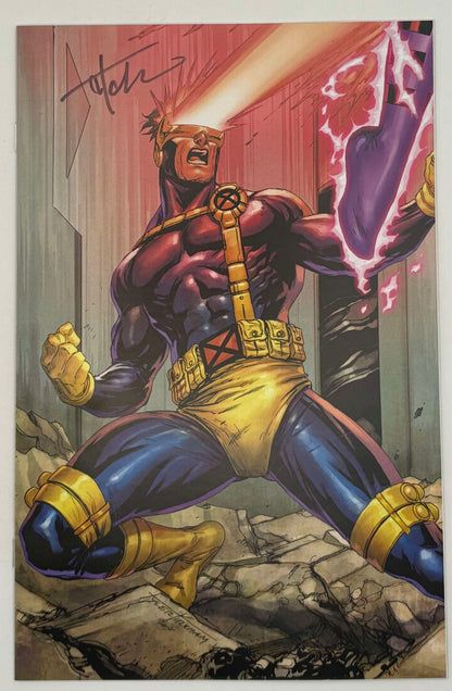 [Signed by Tyler Kirkham] X-MEN #6 Tyler Kirkham | Unknown Connecting Cover Exc