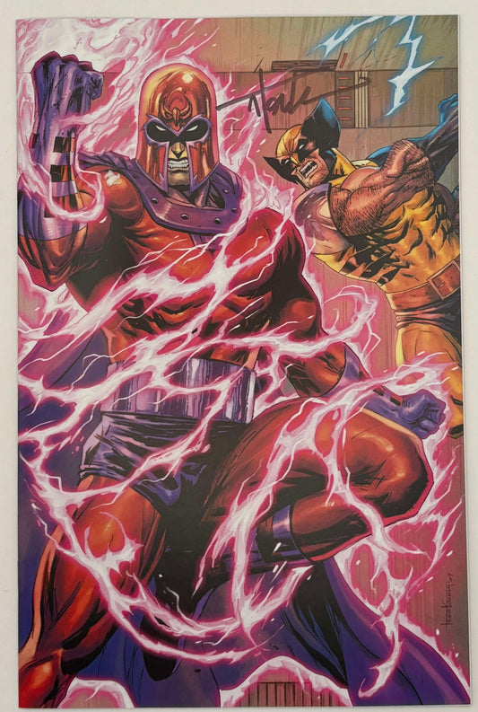 [Signed by Tyler Kirkham] WOLVERINE #2 Unknown Tyler Kirkham Connecting Cover